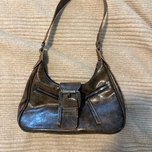 Rustic Brown Shoulder Bag